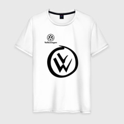 Volkswagen – Мужская футболка хлопок с принтом купить со скидкой в -20%