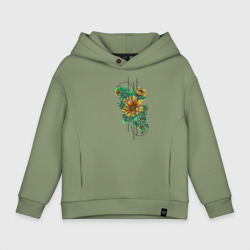 Детское худи Oversize хлопок Sunflower