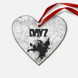 Деревянная игрушка Сердце DayZ