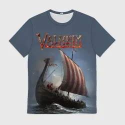Мужская футболка 3D Valheim