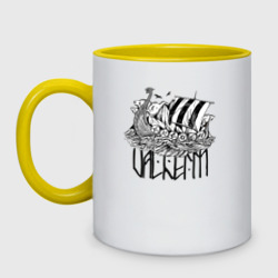 Кружка двухцветная Valheim