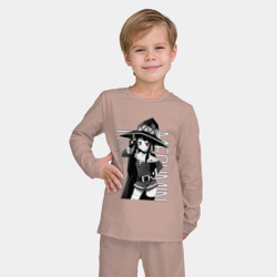 Детская пижама с лонгсливом хлопок Мегумин - фото 2