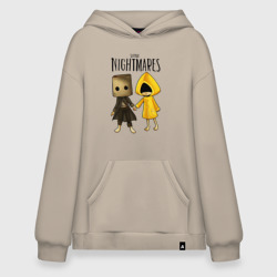 Худи SuperOversize хлопок Little nightmares