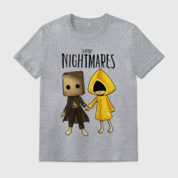 Мужская футболка хлопок Little nightmares