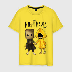 Мужская футболка хлопок Little nightmares