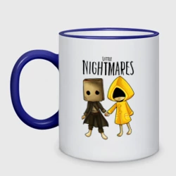 Кружка двухцветная Little nightmares