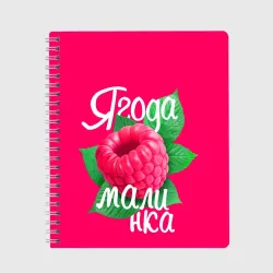 Тетрадь Малинка большая