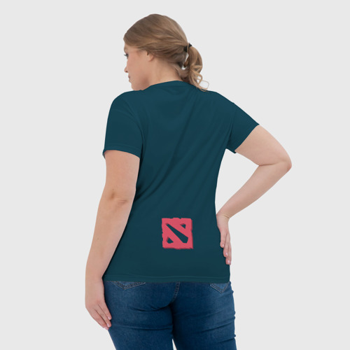 Женская футболка 3D Night Crawler Dota 2, цвет 3D печать - фото 7