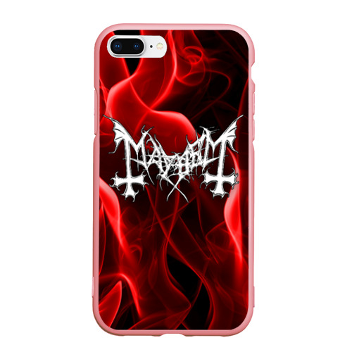 Чехол для iPhone 7Plus/8 Plus матовый Mayhem, цвет баблгам