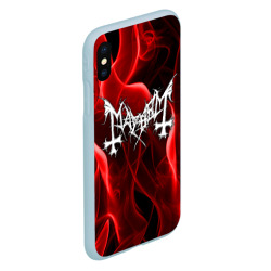 Чехол для iPhone XS Max матовый Mayhem - фото 2