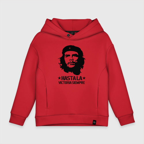 Детское худи Oversize хлопок Che Guevara Че Гевара, цвет красный