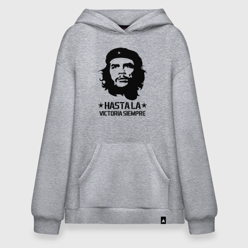 Худи SuperOversize хлопок Che Guevara Че Гевара, цвет меланж