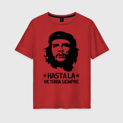 Женская футболка хлопок Oversize Che Guevara Че Гевара