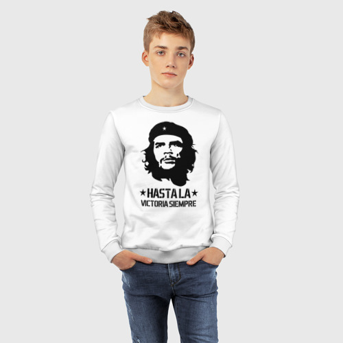 Детский свитшот хлопок Che Guevara Че Гевара, цвет белый - фото 7