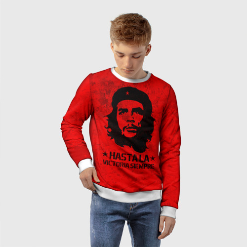 Детский свитшот 3D Che Guevara Че Гевара, цвет 3D печать - фото 3