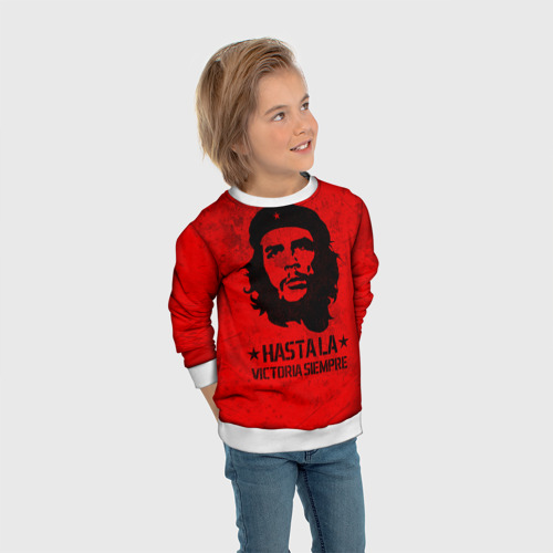 Детский свитшот 3D Che Guevara Че Гевара, цвет 3D печать - фото 5