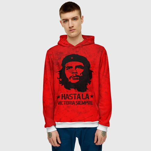 Мужская толстовка 3D Che Guevara Че Гевара, цвет белый - фото 3