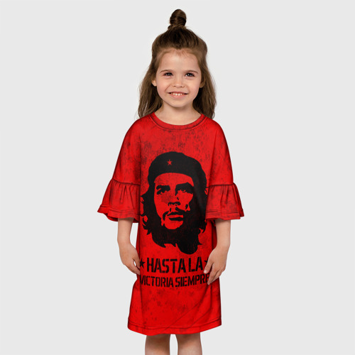 Детское платье 3D Che Guevara Че Гевара, цвет 3D печать - фото 4