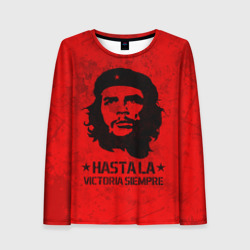 Женский лонгслив 3D Che Guevara Че Гевара