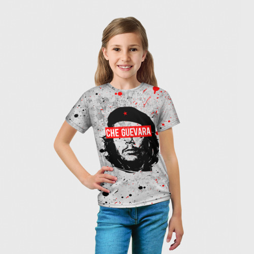 Детская футболка 3D Che Guevara Че Гевара, цвет 3D печать - фото 5