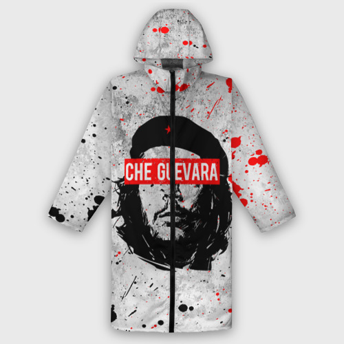Мужской дождевик 3D Che Guevara Че Гевара, цвет белый