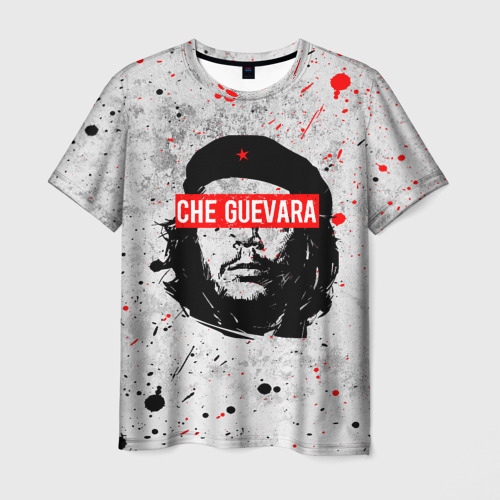 Мужская футболка с принтом Che Guevara Че Гевара, вид спереди №1