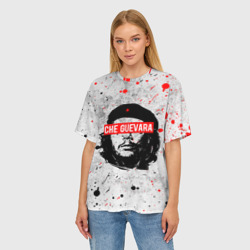 Женская футболка oversize 3D Che Guevara Че Гевара - фото 2