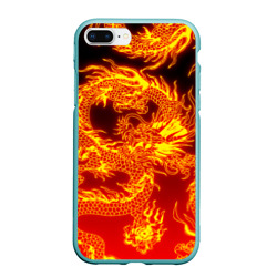 Чехол для iPhone 7Plus/8 Plus матовый Дракон