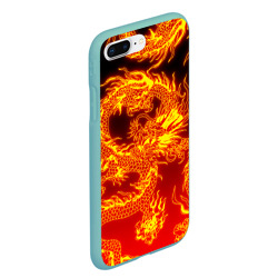 Чехол для iPhone 7Plus/8 Plus матовый Дракон - фото 2