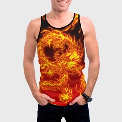 Мужская майка 3D Дракон - фото 2