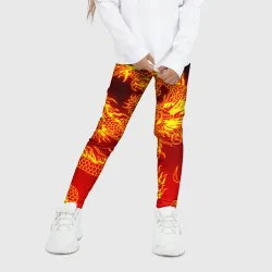 Детские леггинсы 3D Дракон - фото 2