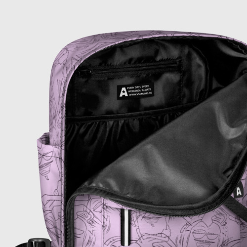 Женский рюкзак 3D с принтом Эдисон (нежно-розовый), фото #5