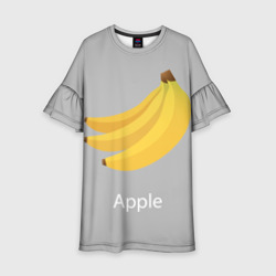 Детское платье 3D Banana apple