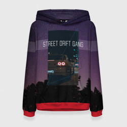 Женская толстовка 3D Street Drift Gang Дрифт