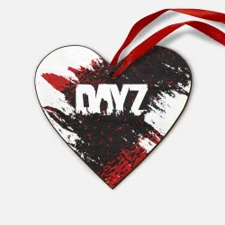 Деревянная игрушка Сердце DayZ