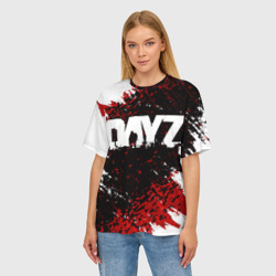Женская футболка oversize 3D DayZ - фото 2