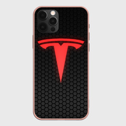 Чехол для iPhone 12 Pro Max Neon Tesla неон Тесла