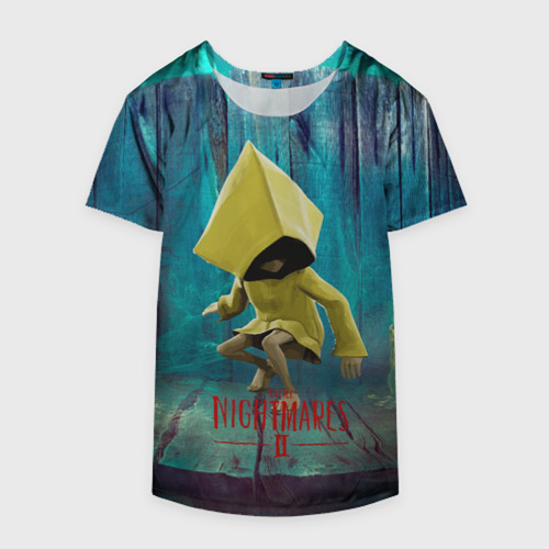 Накидка на куртку 3D Little Nightmares 2, цвет 3D печать - фото 4