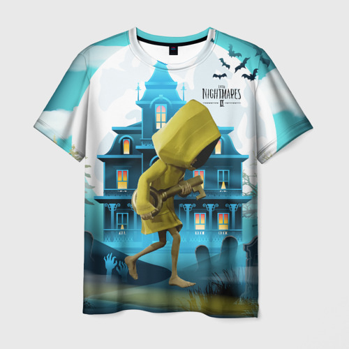 Мужская футболка 3D Little   Nightmares        2, цвет 3D печать