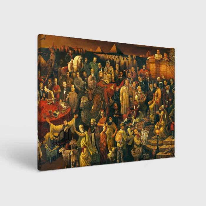 Картина 100 знаменитых личностей