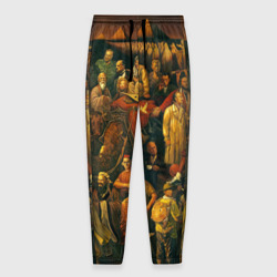 Мужские брюки 3D 100 знаменитых людей картина