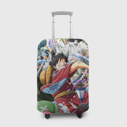 Чехол для чемодана 3D One Piece стикербомбинг