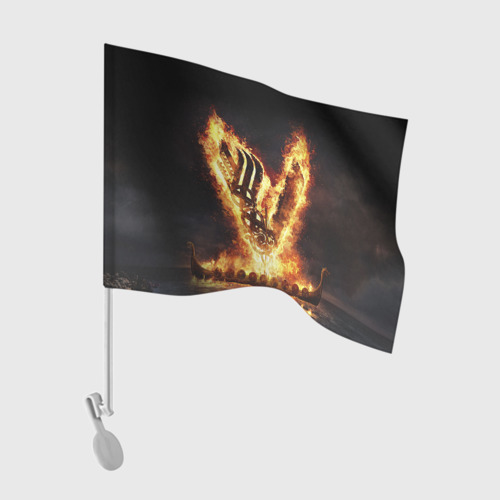 Флаг для автомобиля Викинги vikings v