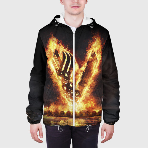 Мужская куртка 3D Викинги vikings v, цвет 3D печать - фото 4