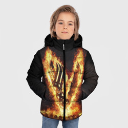 Зимняя куртка для мальчиков 3D Викинги vikings v - фото 2