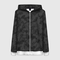 Женская толстовка 3D на молнии Спец камуфляж