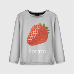 Детский лонгслив 3D Strawberry potatoes