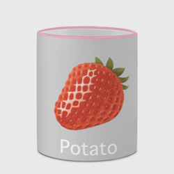 Кружка с полной запечаткой Strawberry potatoes - фото 2