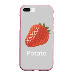 Чехол для iPhone 7Plus/8 Plus матовый Strawberry potatoes