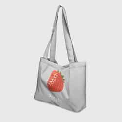 Пляжная сумка 3D Strawberry potatoes - фото 2